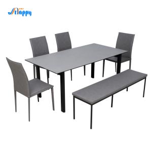 1650*850mm Modern cut to size Ceramic top Dining Table, K/D, fixed type