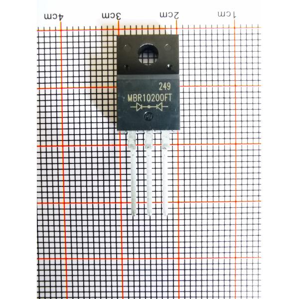 Export Wholesale Schottky Diode MBR10200FT TO-220F-3L 10A 200V MBR1040FT THRU