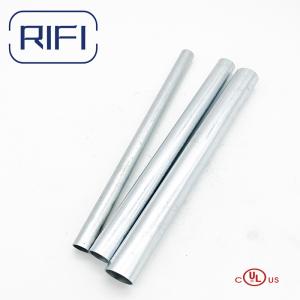 UL Listed 1.07MM-2.11MM Thickness Standard EMT Conduit Pipe With Hot Dip