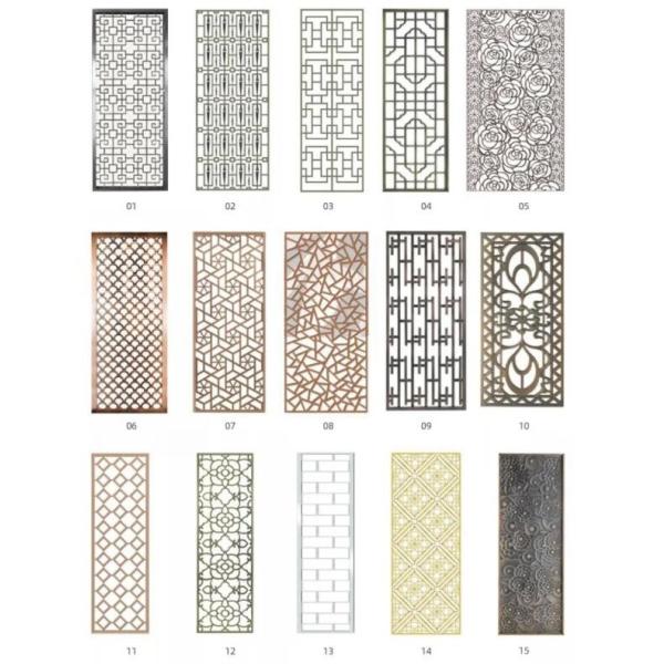 Buy Separator Room Divider Screen Panels Board Aluminium Folding Design at wholesale prices