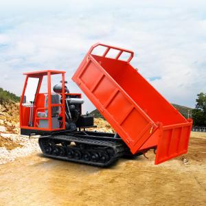 High Performance 5 Ton Crawler Dumper Truck With Rubber Tracks