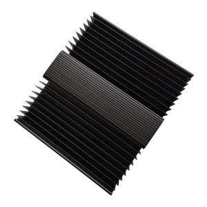 Black Anodizing Aluminum Profile Heat Sink With Surface Treatment