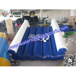 Water Park Pool Floating Inflatable Water Slide / Airtight Floating Slide