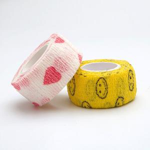 Customized Pattern Gauze and Bandage Soft Cohesive Elastic Self Adhesive Bandage