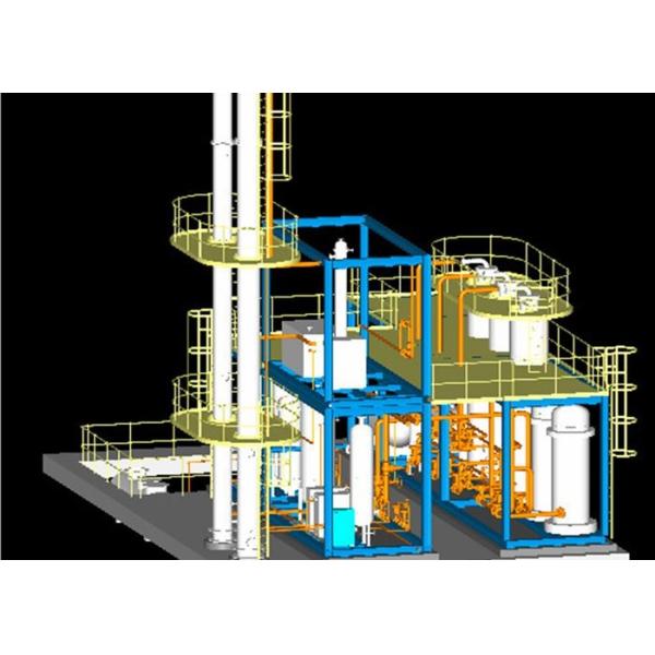 20KPa Cryogenic Air Separation Plant Technology Liquid Nitrogen / Argon Making