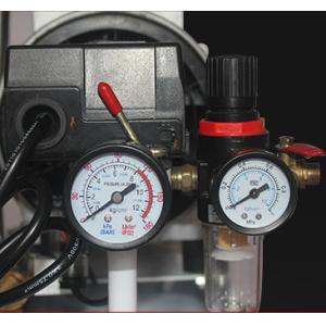 8 bar High Pressure Piston Compressor W1500 Gray Lubricated