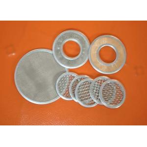 Metal Wire Micron Mesh Filter Disc / Strainer For Petroleum or Metallurgy