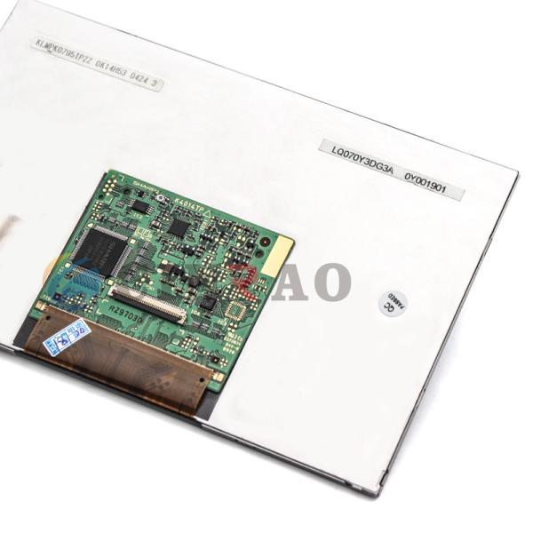 7.0 Inch Sharp LQ070Y3DG3A Automotive LCD Display Screen For Car Auto Parts Replacement