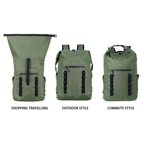 Top Quality Durable Easy to Use Foldable Large Capacity Dry Bag Travel Camping Waterproof Backpack