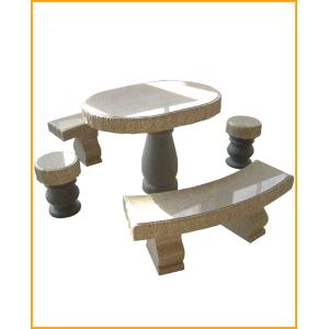 Stone Table Bench, Garden Chair, Landscaping Furniture