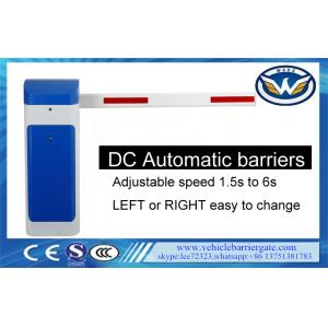 Wireless Remote Control Electric Boom Barrier 140W 1.5-6s Time For Up / Down