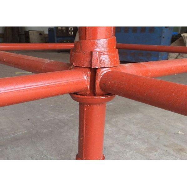 Buy Silver Cuplock Scaffolding System Heave Duty Props High Bearing Capacity at wholesale prices