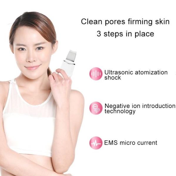Buy Multi Function Ultrasonic Facial Cleaner Ultrasonic Peeling Beauty Equipment at wholesale prices