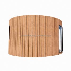 Modern European Union Prefabricated Wooden Houses with Galvanized Steel Square