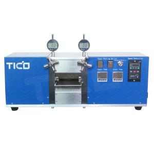 China HRC62 Battery Calendering Machine Adjustable Electrode Rolling Press Machine 720W on sale