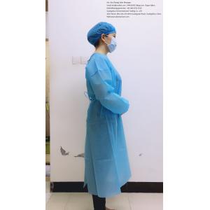China edical Supply Disposable SterileSMS Long Sleeve Hospital Surgical Gown on sale