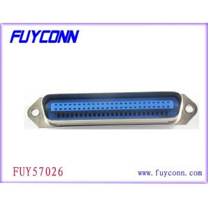 Solder Contacts Easy Male 50 Pin Centronics Connector With Certified UL