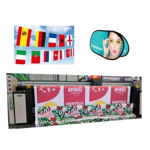 360 * 1800dpi Sublimation Flag Printing Machine For Advertising Flags / Banners