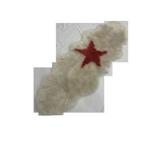 Home Decor PELT Sheepskin Cushion Pads Lambswool Seat Pad