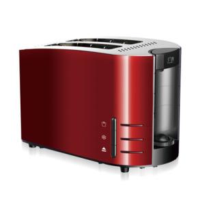 Anti Slip Feet Stainless Steel Electric Bread 2 Slice Toaster 6 Time Setting