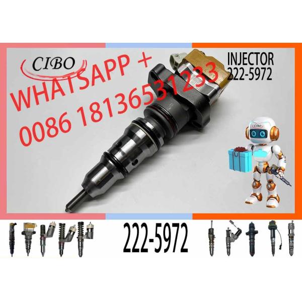 Fuel injector common rail parts injector 222-5972 198-4752 174-7526 232-1170 232-1171 174-7527 For C+ Engine 3126B