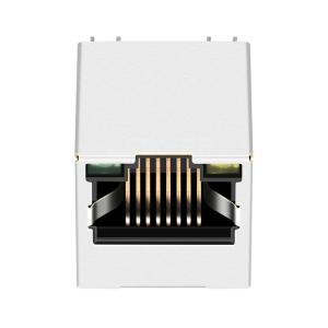 LPJD0017BBNL 10/100 Base-T Green/Yellow LED Vertical Integrated RJ45 Connector