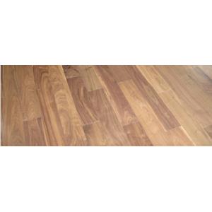 Natural American walnut engineered flooring