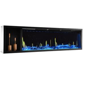 72-inch Modern European ornamental Led seven-color adjustable burning flame
