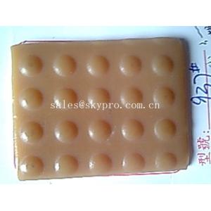 Quality Round stud pattern shoe sole rubber material sheet , abrasion resistant for sale