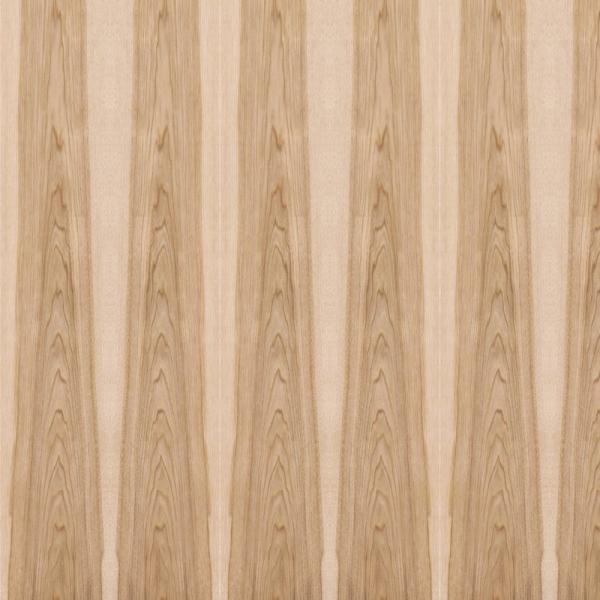 Buy Fancy Hickory Bicolor Crown Grain Based MDF / Particle Board Veneer Panels 2440x1220mm at wholesale prices