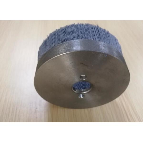 Metal Base CNC Deburring Brushes / Nylon Abrasive Filament Brushes With Locating