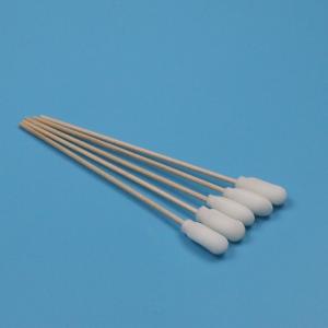 15cm Disposable Wooden Stick Sponge Stick Medical Foam Swab Applicator With