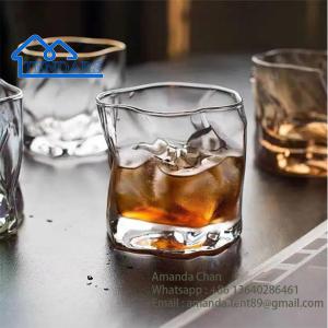 Customized Lead Free Crystal Liquor Glasses Clear For Drinking Creative Whiskey