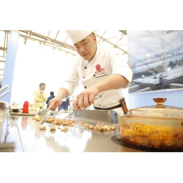 Electric Induction Japanese Teppanyaki 380V With Air Blower