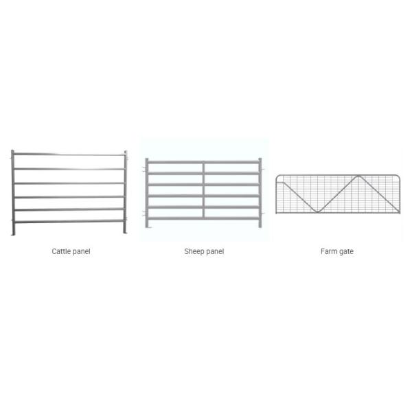 Heavy Duty Pvc Coated Q235 steel Welded Wire Cattle Panels
