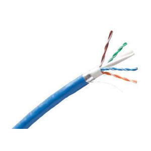 Quality Category 6A, 4 Pair, F/UTP Copper Lan Cable Shielding Networking cable 1000 Ft in pull box for sale