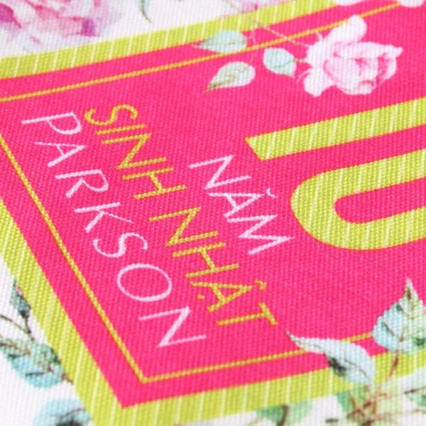 High Strength Pink Promotional Gift Bags With Strong Hardness Long Rope