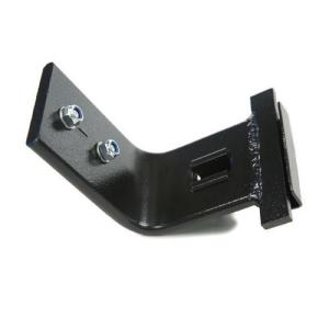 Customized Iron Metal Black Wall Floating Shelf Brackets with Cutting Process