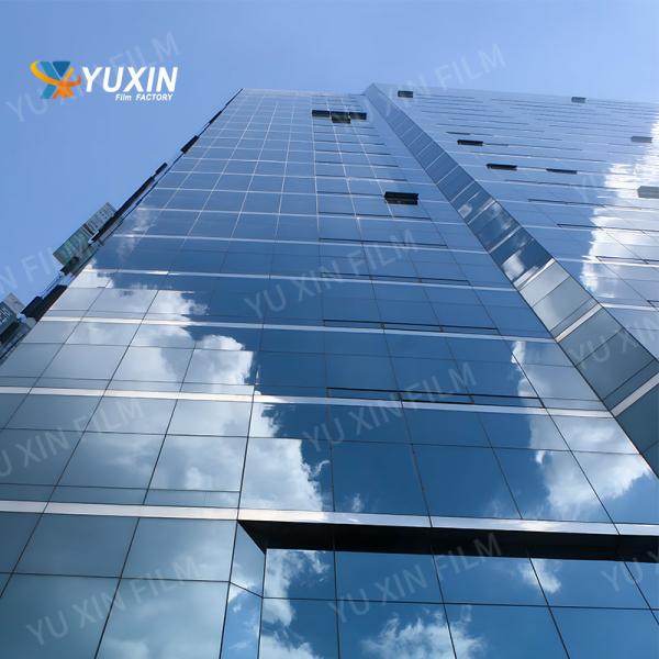 Buy ‌Weatherproof Architectural Window Reflective Film Anti Glare Privacy Custom Designs at wholesale prices