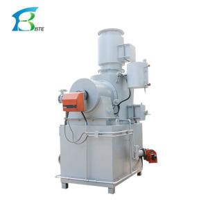 Incineration Plant Plastic Waste Incinerator 1000 kg Weight 20-500kgs/batch