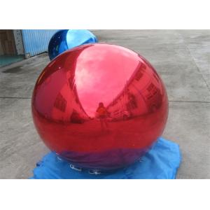 Branding Decoration Inflatable Red Mirror Balloon For Indoor And Outdoor Event
