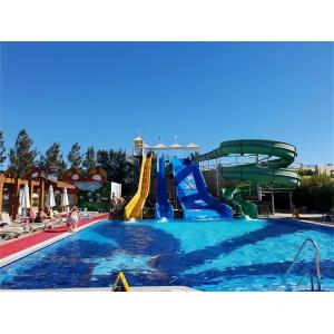 Water Park Children Water Game Equipment Water Spiral Tube Set for Children