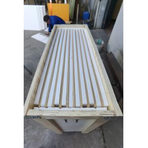 China Transmittance 90% Radiation Shielding Glass Medical Equipment Parts Reflection 1% on sale