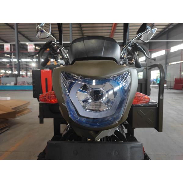 Transportation Made Easy with Motorized Cargo Tricycle One Seat and Basket Included