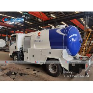 Left Hand Drive 5000L 2MT LPG Transport Truck