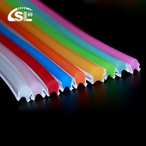 Quality 12v/24v/120v/240v LED Neon Strip Cuttable Pink/Blue Silicon for DIY Christmas Lights for sale