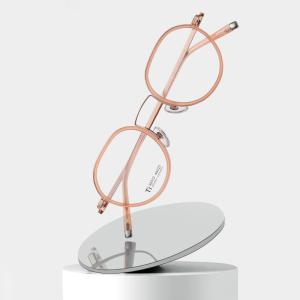 Multi layer coating Optical Eyeglasses Titanium Acetate Alloy For Eye Protection