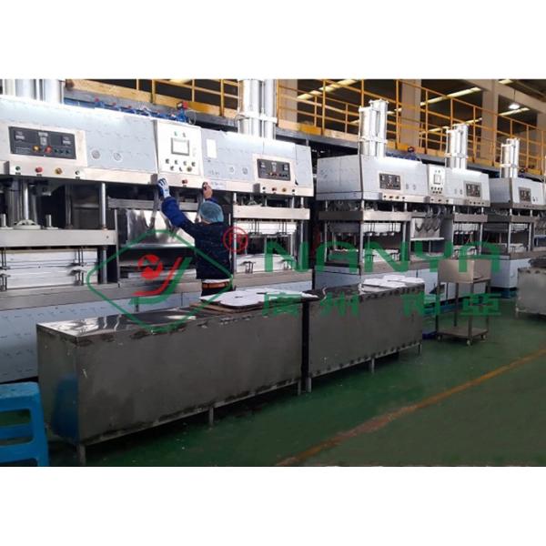Buy 8 Ton/Day Bamboo Pulp Paper Plate Tableware Making Machine at wholesale prices
