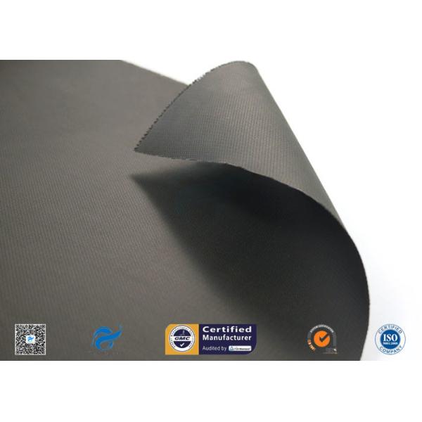 510g E-Glass Black Silicone Coated Fiberglass Fabric Insulation Fireproof Cloth