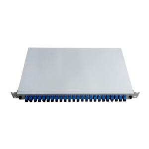 12FO Rack Mount 1u 24fibers Splicing Patch Panel